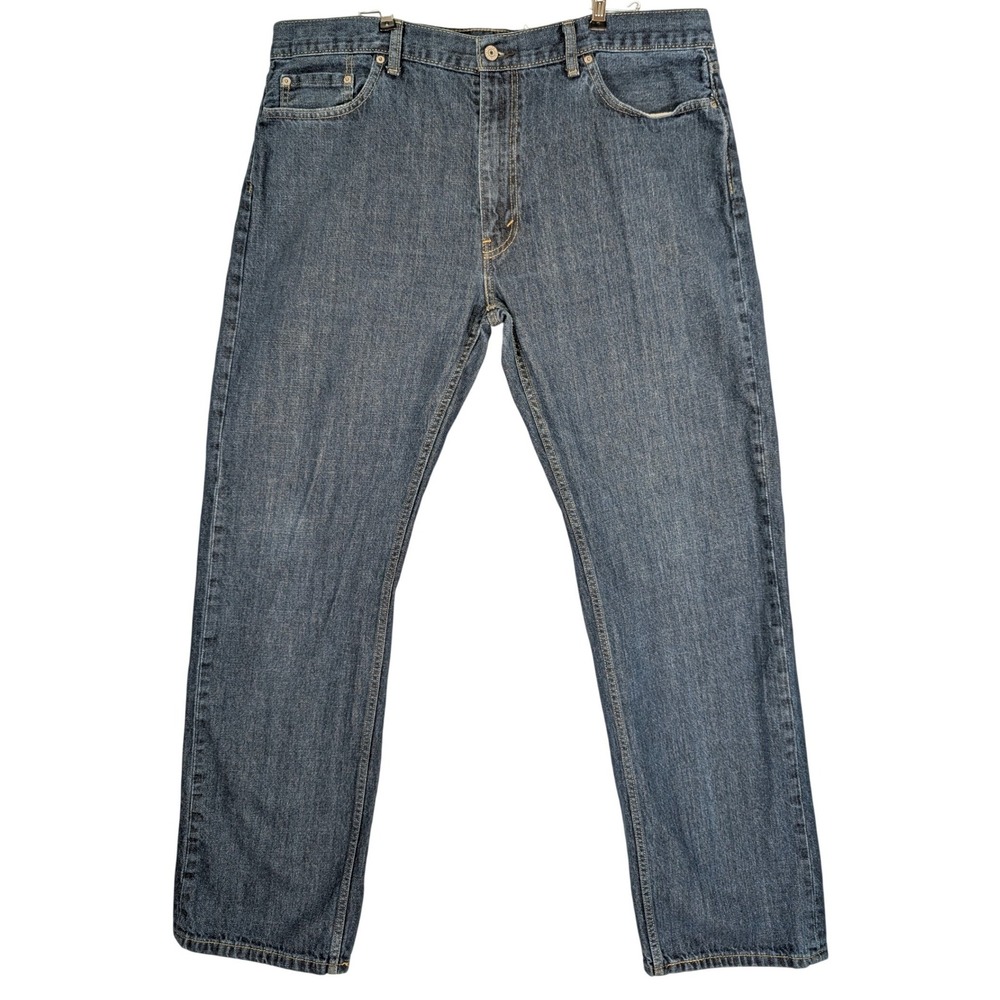 Levi's 559 Relaxed Straight Jeans Mens W42 L36 Blue Denim Good‎ Condition Casual